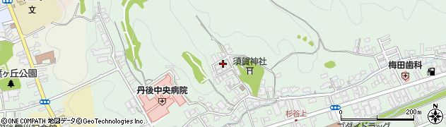 京都府京丹後市峰山町杉谷373周辺の地図