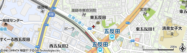 ユニハイツ池田山管理事務所周辺の地図