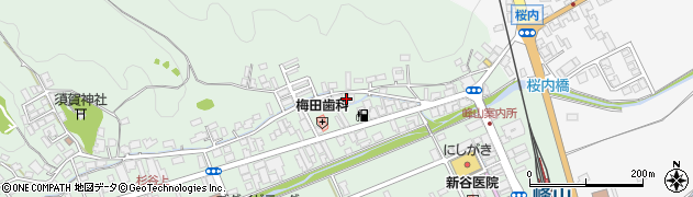 京都府京丹後市峰山町杉谷535周辺の地図