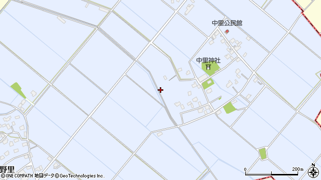 〒289-1532 千葉県山武市松尾町武野里の地図