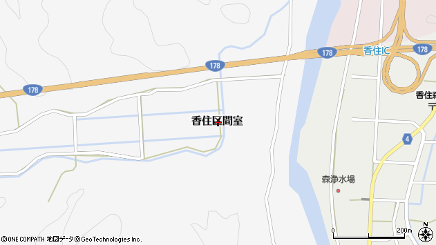 〒669-6561 兵庫県美方郡香美町香住区間室の地図