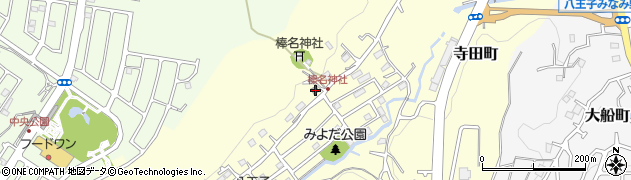 東京都八王子市寺田町847周辺の地図