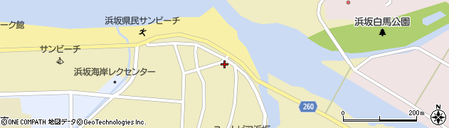 兵庫県美方郡新温泉町浜坂1505周辺の地図