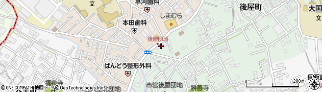 甲府ヨネクラボクシングジム周辺の地図