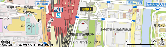 ストリングスホテル東京インターコンチネンタル周辺の地図