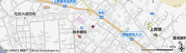 上野原新聞サービスセンター周辺の地図