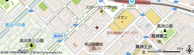 稲毛海岸駅前郵便局 ＡＴＭ周辺の地図