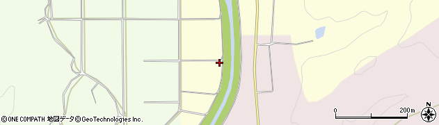 佐濃谷川周辺の地図