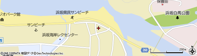 兵庫県美方郡新温泉町浜坂1537周辺の地図