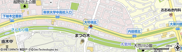 大竹橋周辺の地図