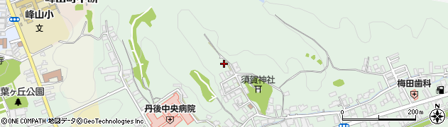 京都府京丹後市峰山町杉谷周辺の地図