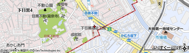 東京都目黒区下目黒3丁目9周辺の地図
