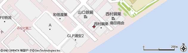 株式会社長谷川パイプ商会　営業部第二課周辺の地図