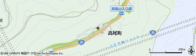東京都八王子市高尾町2541周辺の地図