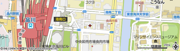 東京都港区港南2丁目5周辺の地図