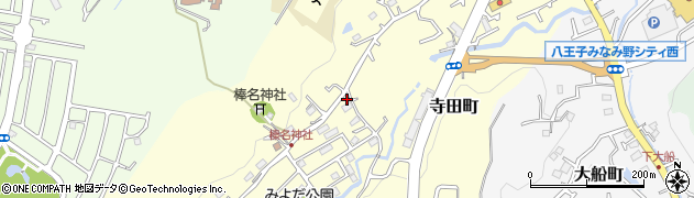 東京都八王子市寺田町791周辺の地図