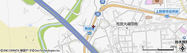 ＥＮＥＯＳ上野原西ＳＳ周辺の地図