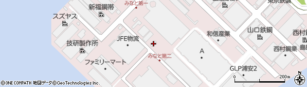 千葉県浦安市港76周辺の地図