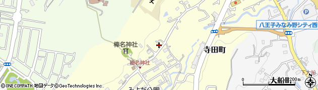東京都八王子市寺田町829周辺の地図
