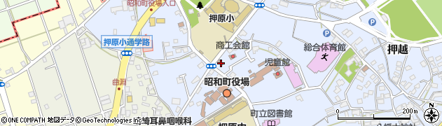 昭和郵便局周辺の地図