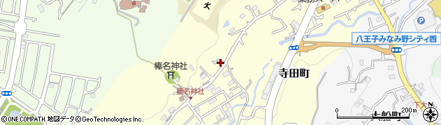 東京都八王子市寺田町828周辺の地図