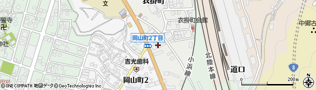 福井県敦賀市衣掛町508周辺の地図