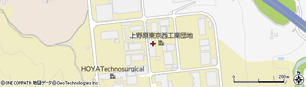 株式会社野田スクリーン　山梨工場周辺の地図