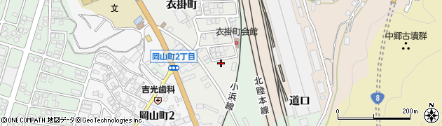 福井県敦賀市衣掛町338周辺の地図