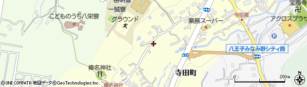東京都八王子市寺田町325周辺の地図