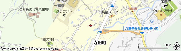 東京都八王子市寺田町228周辺の地図