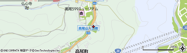 東京都八王子市高尾町2406周辺の地図