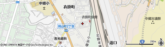 福井県敦賀市衣掛町310周辺の地図