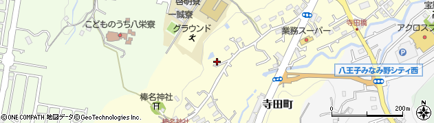 東京都八王子市寺田町796周辺の地図