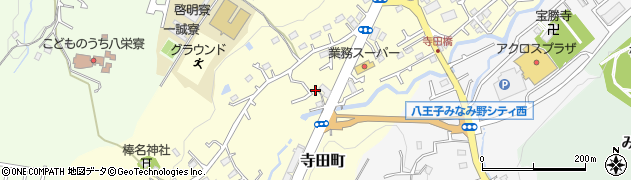 東京都八王子市寺田町234周辺の地図