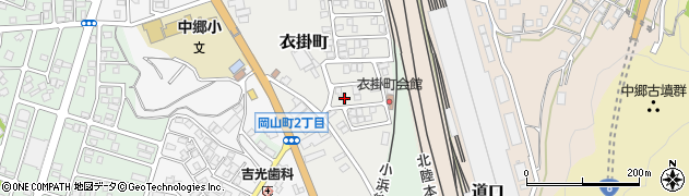福井県敦賀市衣掛町263周辺の地図