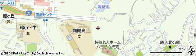 東京都八王子市館町周辺の地図
