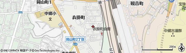 福井県敦賀市衣掛町232周辺の地図