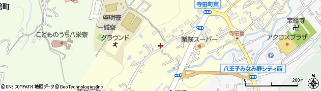 東京都八王子市寺田町805周辺の地図