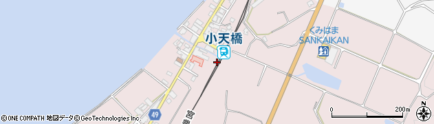 京都府京丹後市周辺の地図