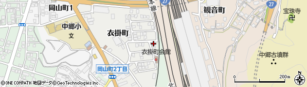 福井県敦賀市衣掛町201周辺の地図