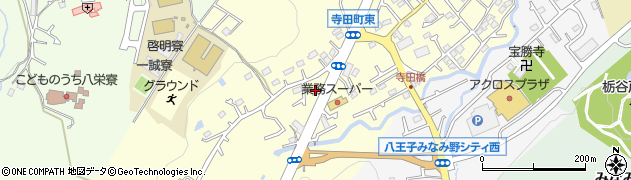 東京都八王子市寺田町210周辺の地図
