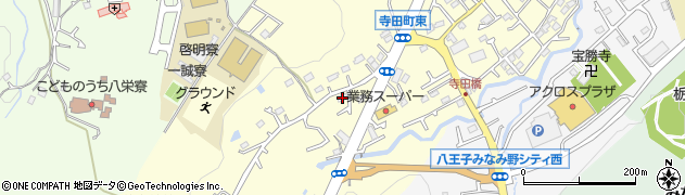 東京都八王子市寺田町216周辺の地図