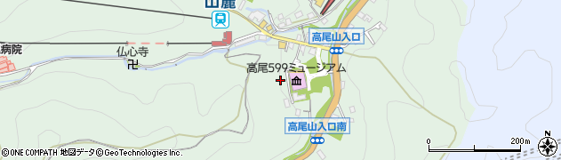 東京都八王子市高尾町2434周辺の地図