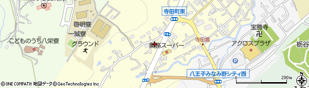 東京都八王子市寺田町211周辺の地図