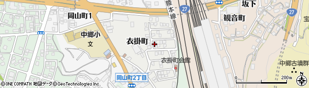 福井県敦賀市衣掛町174周辺の地図