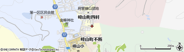 京都府京丹後市峰山町四軒周辺の地図