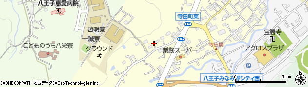 東京都八王子市寺田町164周辺の地図