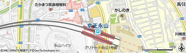 ゴードン永山店周辺の地図
