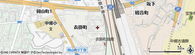 福井県敦賀市衣掛町166周辺の地図