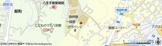 東京都八王子市寺田町818周辺の地図